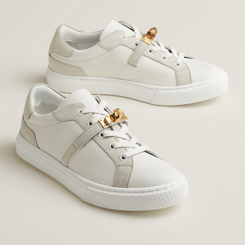 新作*HERMES*Sneakers Day*穴あきレース加工 ホワイトスニーカー Day sneaker - White | Hermès USA